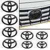 For Toyota Camry XV30For Toyota Camry Corolla RAV4 Yaris  Hilux 3D Car logo series Front Head Grill Hood Bonnet Emblem Rear Tail Bumper Trunk Badge