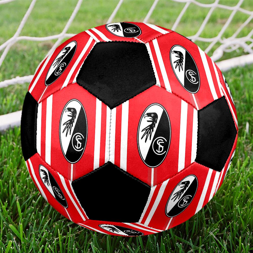 SC Freiburg Soccer Ball Colorful All Ages Machine Stitched PVC Competition Ready Durable High-Bounce.SIZE5