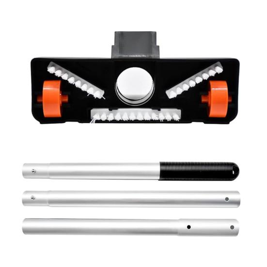 Набор пылесоса для бассейна Очиститель дна бассейна с фильтр-мешком Телескопическая штанга ?Ручной пылесос для чистки бассейна, пруда, гидромассажной ванны, листьев и мусора