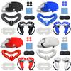 7 Color VR Shell Cover Protective Lens Cover Anti-Leakage Nose Pad 7-Piece Set VR Accessories For Oculus Quest 2 Replacements