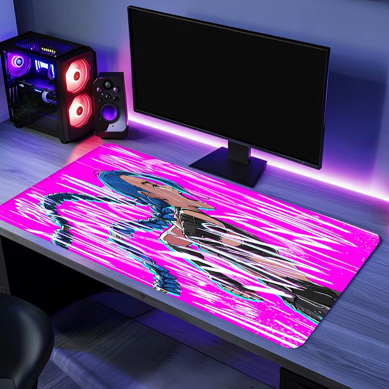 Jinx Mouse Pad - Non-Slip Rubber Base, Smooth Surface for Work,Gaming,Office,And Home Use, Desk Mouse Pad
