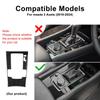 Real Soft Carbon Fiber Sticker For Mazda 3 Axela BP 2019-2021 2022 2023 2024 2025 Manual Automatic MT/AT LHD RHD Car Gear Shift
