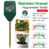 1-10PCS Moisture Sunlight PH Meter Soil Water Acidity Humidity Light PH Test Garden Plants Flowers Moist Tester Humidometer
