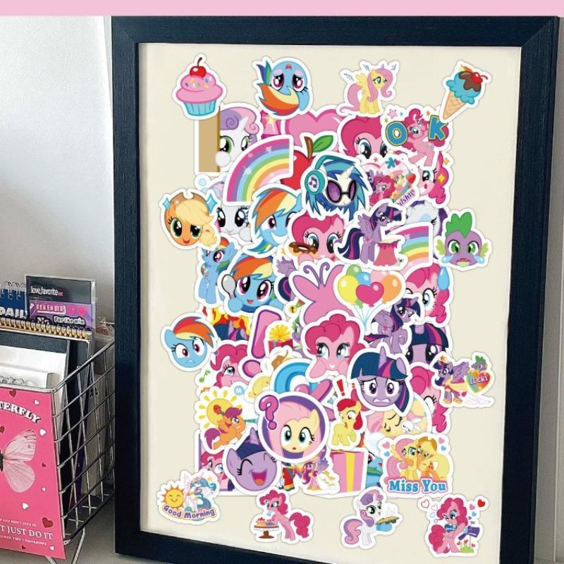Мультяшные наклейки My Little Pony для DIY-дневника, ноутбука, чемодана, скейтборда, граффити, веселые классические игрушки