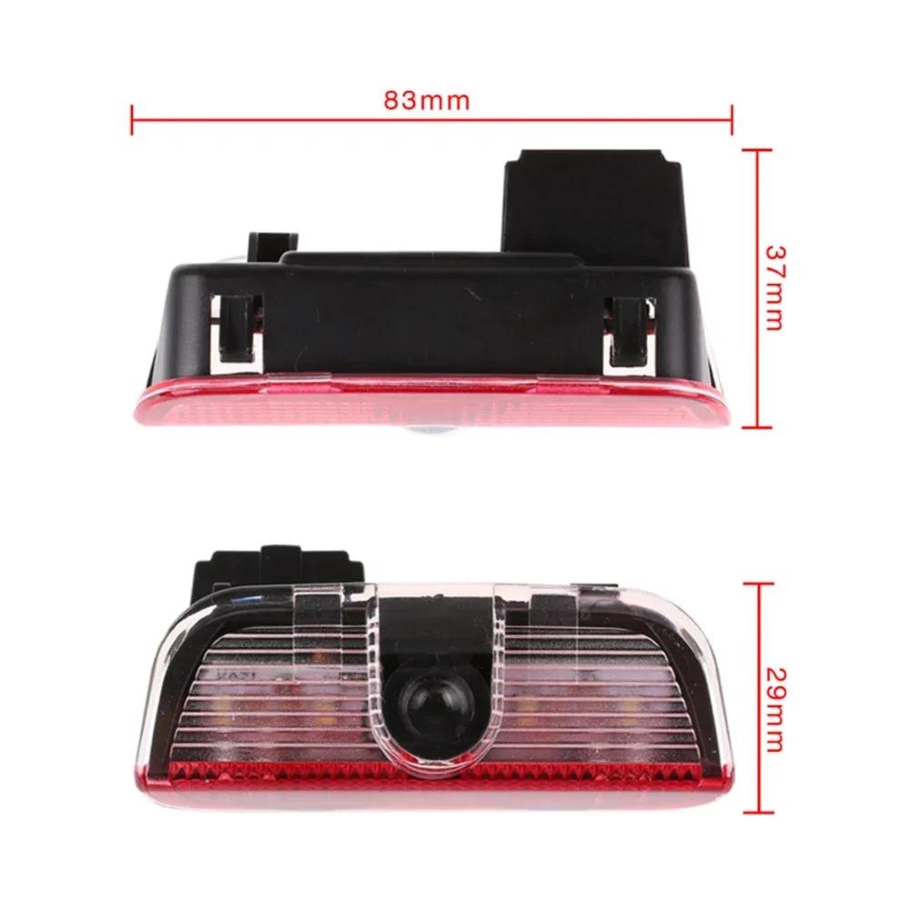 2Pcs Car LED Decorative Door Light Welcome Projector Lamp For vw Passat B6 B7 Sharan CC Golf 5 6 7 Jetta Scirocco 3 Tiguan EOS