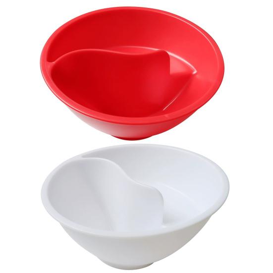 Чаша-сепаратор для хлопьев, влажная и сухая, спиральная, миска для хлопьев с ложкой, разделяющая молоко и хлопья, не допускающая размокания, хрустящие миски для закусок для взрослых и детей