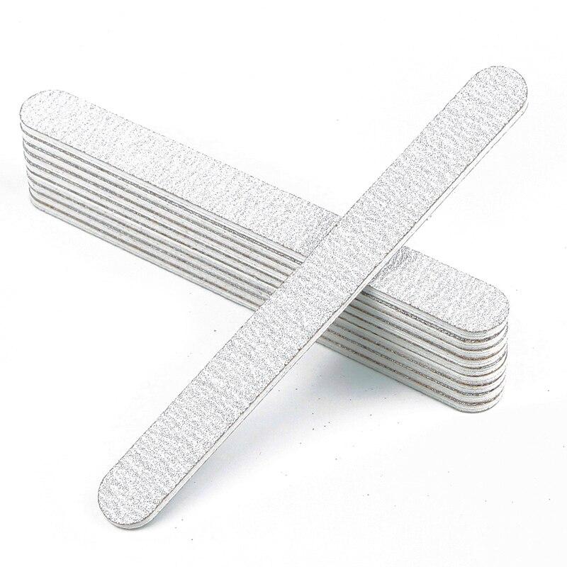 5Pcs/Set Sandpaper Nail File Gray Buffers Double Side Sanding Nail Polishing Pedicure Manicure Nails Accessories Tool