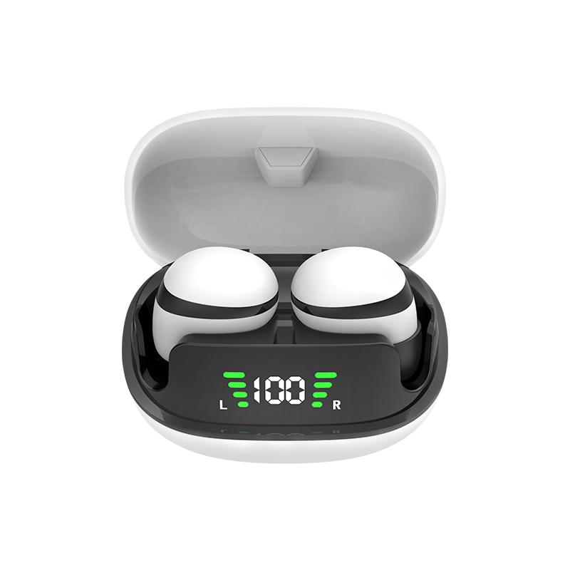 Мини-невидимые наушники для сна, беспроводные наушники Bluetooth 5.3 с микрофоном, внутриканальные наушники с шумоподавлением, водонепроницаемые гарнитуры IPX5