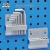 Stainless Steel Pegboard Rack & Hook Set for Tool Organization