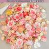 Artificial Small Flowers DIY Kit Mixed Colors 3cm 10cm Random Assortment for Hair Accessories Dress Decor