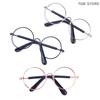 1Pcs Round Frame Lensless Eyewear 20cm Doll Glasses Miniature Eyeglasses Toy Doll Dressing Accessories