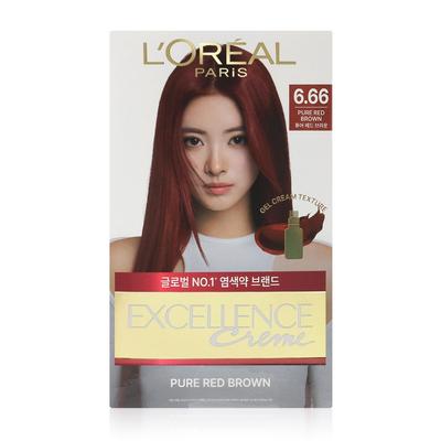 L'Oréal Новая краска-крем Excellence 6.66 (красный)