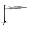 Parasol Excentrique - Aktive Garden - Roma - D300 Cm - Mât Aluminium Anthracite