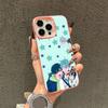 A-Пришелец C-Мультяшный Сценический Чехол Для Телефона Для iPhone 17,16,15,14,13,12,11,Pro,Max,Plus,E,SE4,Air,Mini Розовый IMD Коробка