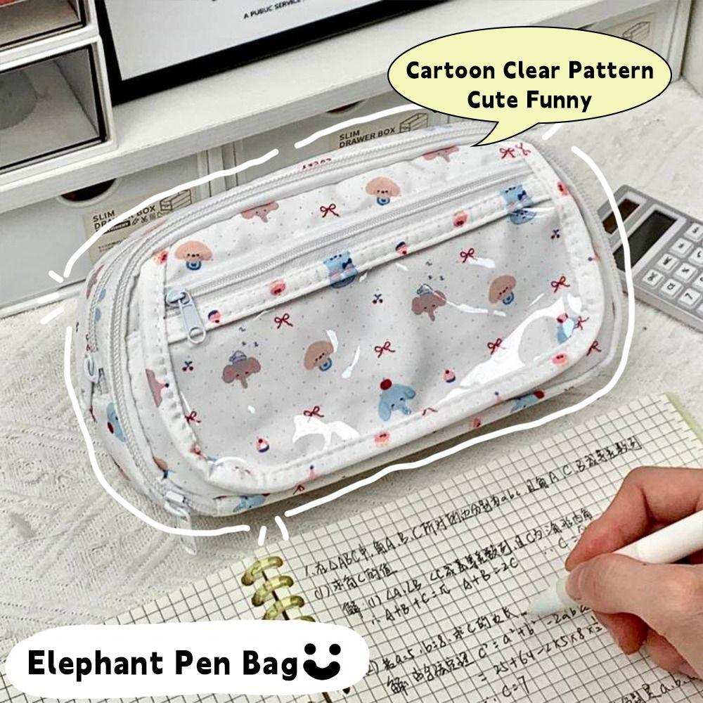 Многофункциональная сумка для ручек большой вместимости, сумка для канцелярских товаров, новый пенал, школа, офис