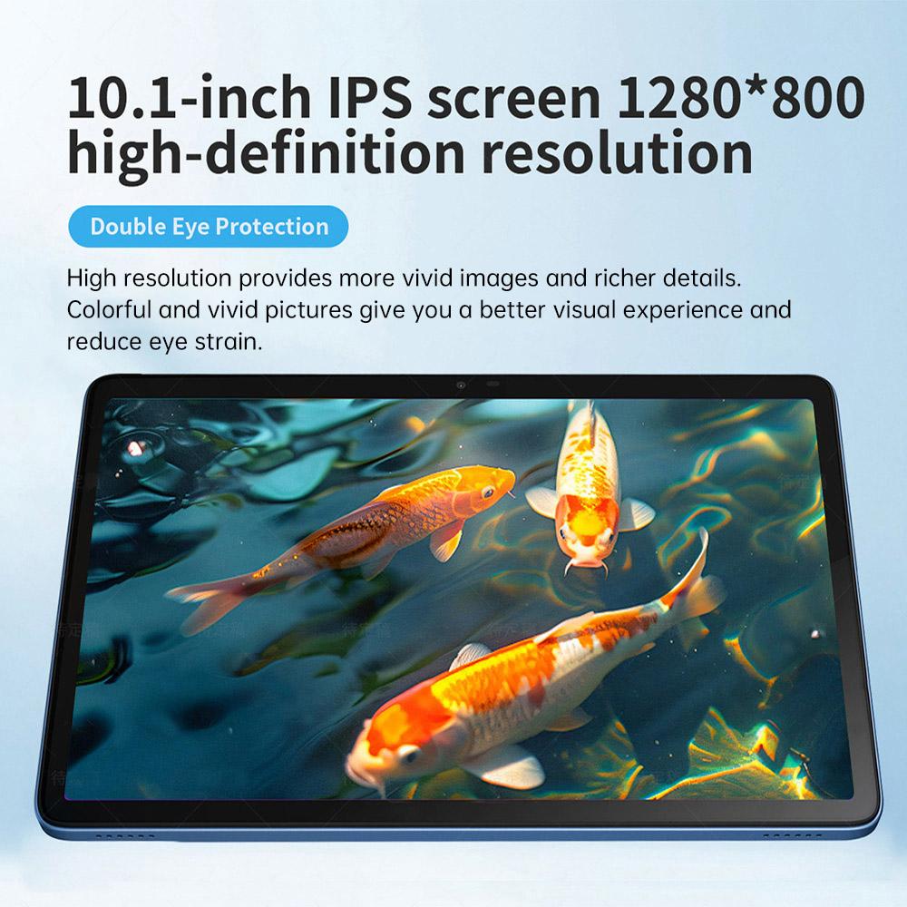 Планшет G-tab T9 Android 14, 10,1 дюйма 1280*800 IPS экран, RK3526 4 ядра до 2,0 ГГц, 6 ГБ ОЗУ (3 ГБ + 3 ГБ расширение) 64 ГБ ПЗУ