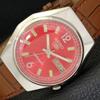 Б/У винтажные мужские часы SEIKO 5 AUTOMATIC 7009A из Японии с красным циферблатом a433653-2 R118-a433653