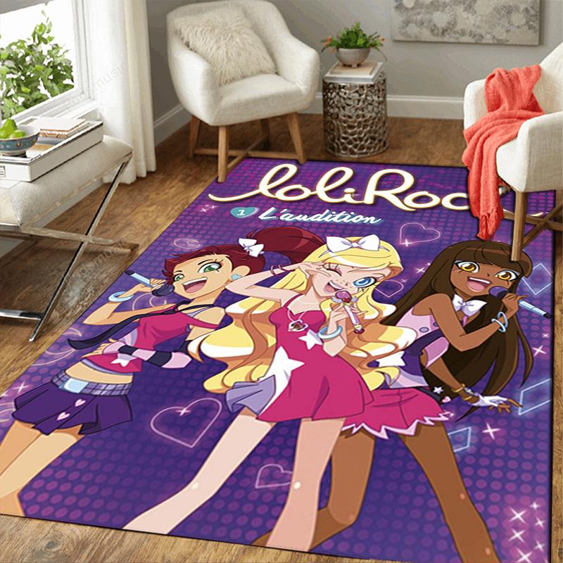 Lolirock Rug Floor Mat for Living Room or Bedroom Soft and Comfortable Carpet a Gift for Birthday and Holiday.NFF0928111
