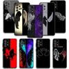 Чехол для телефона с крыльями ангела и демона для Samsung Galaxy A14 A73 A53 A71 A51 A31 A33 A22 A12 A21s A13 A32 A52s A72 A52 A23