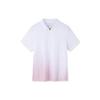 Champion Series Gradient Logo Letter Pullover Polo Shirt Women tops Cloud-Mist-Pink 162320142-3