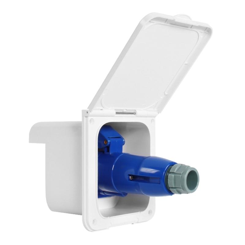 Адаптер питания для генератора автодома 16А 3-контактный 220-250В Встраиваемая розетка для подключения