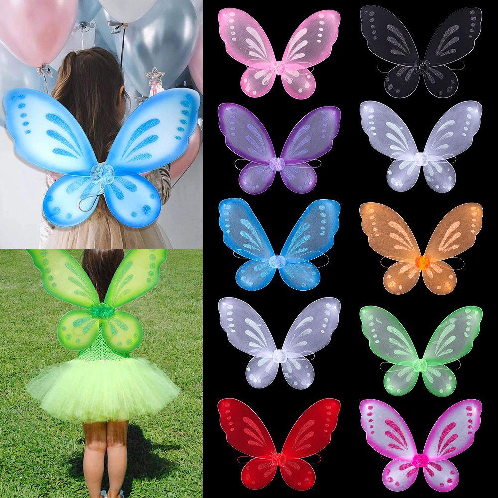 Toddler Dress Up for  Angel Wings Dress-Up Wings Butterfly Fairy Fairy Wings Costume Accessories