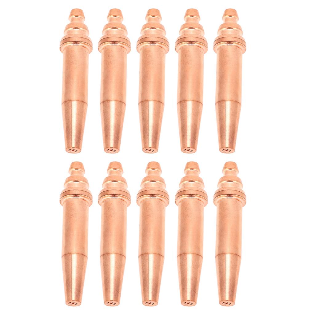 10 шт. сменных сопел для резки пропаном, наконечник газовой горелки 30~50 мм