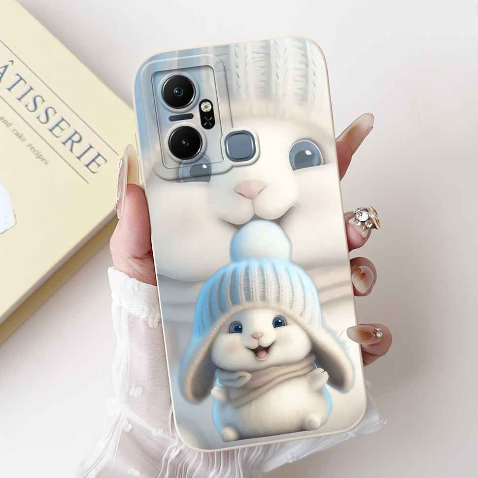 Чехол для Infinix Smart 6 Plus X6823C Роскошный Цветочный Модный Мягкий Силиконовый Чехол Для Телефона Infinix Smart 6Plus X6823 6.6"