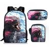 Мультяшная наплечная аниме-сумка пенал детский школьный рюкзак для ежедневного использования