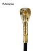 Golden Cobra Head Luxury Decorative Walking Stick Sword for Men and Women Party Fashion Elegant Snake Walking Stick with Sword