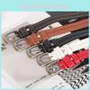 Buckle Needle Ladies Belt Versatile Jeans Casual Small Hole Cut Line Belt