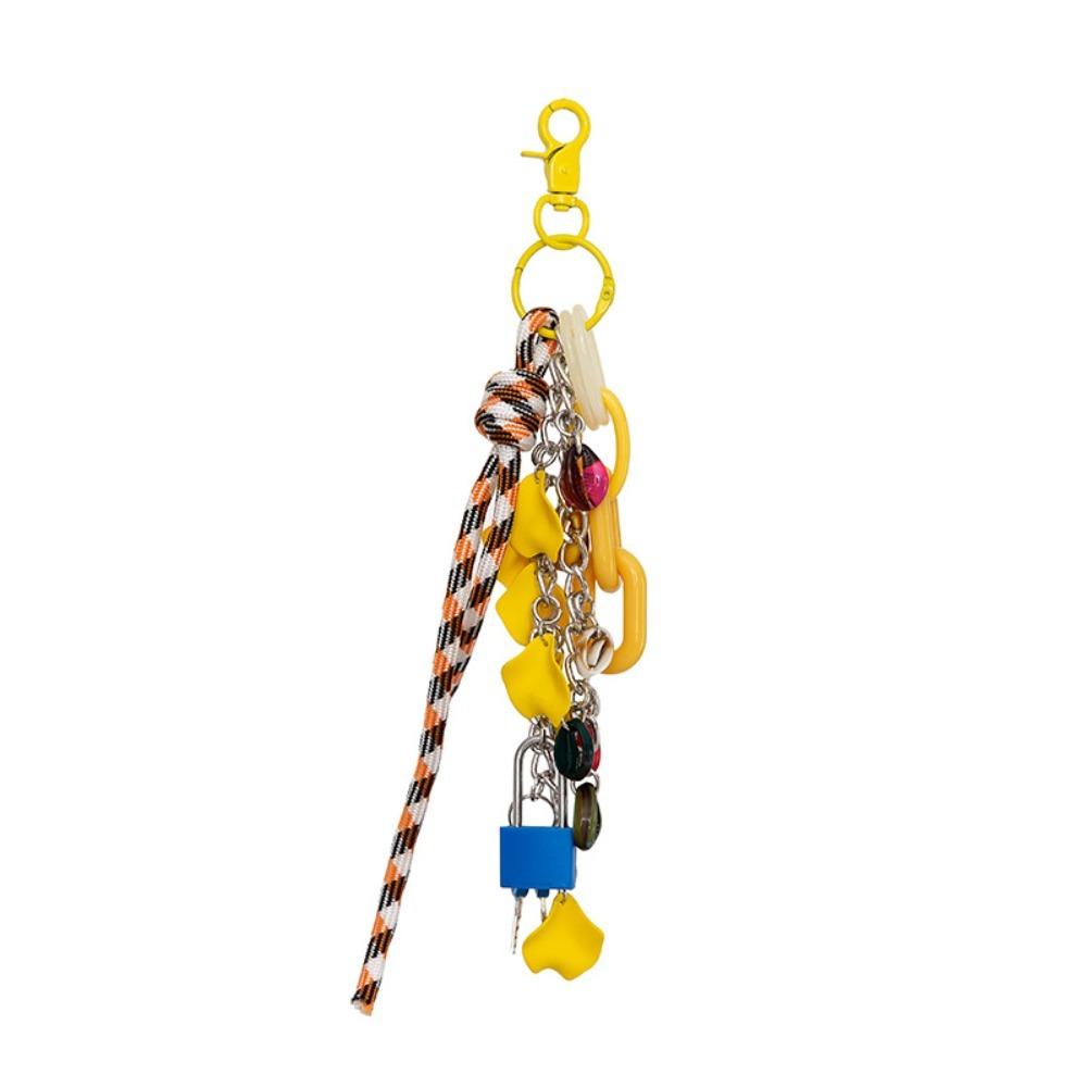 Креативная подвеска для сумки с замком, независимый аксессуар для сумки «сделай сам», новый брелок