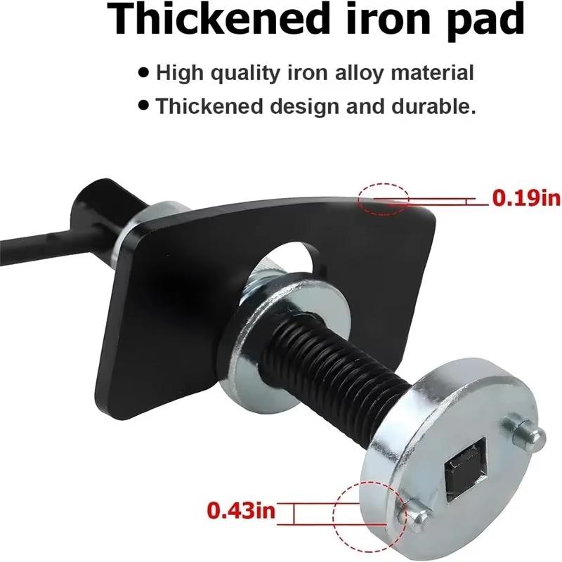 Набор инструментов для автомобильных тормозов Универсальный дисковый тормозной суппорт Сепаратор поршневых тормозных колодок Инструменты для перемотки поршней Комплект для ремонта автомобиля Инструмент для тормозных суппортов