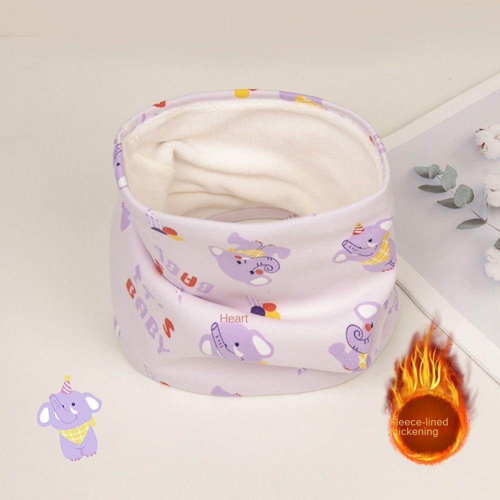 0-16 лет Утепленный детский зимний шарф Флисовая манишка для маленьких мальчиков и девочек