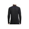 Nike Футбольная тренировочная куртка Dri-FIT Color Block Half-Zip, мужская, черная, BQ7474-010
