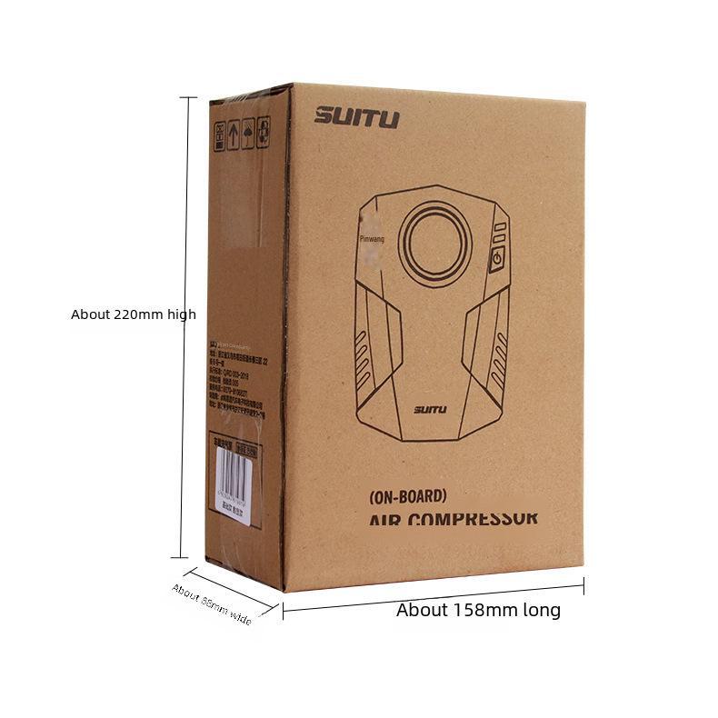 12 В портативный автомобильный насос для накачки шин с подсветкой