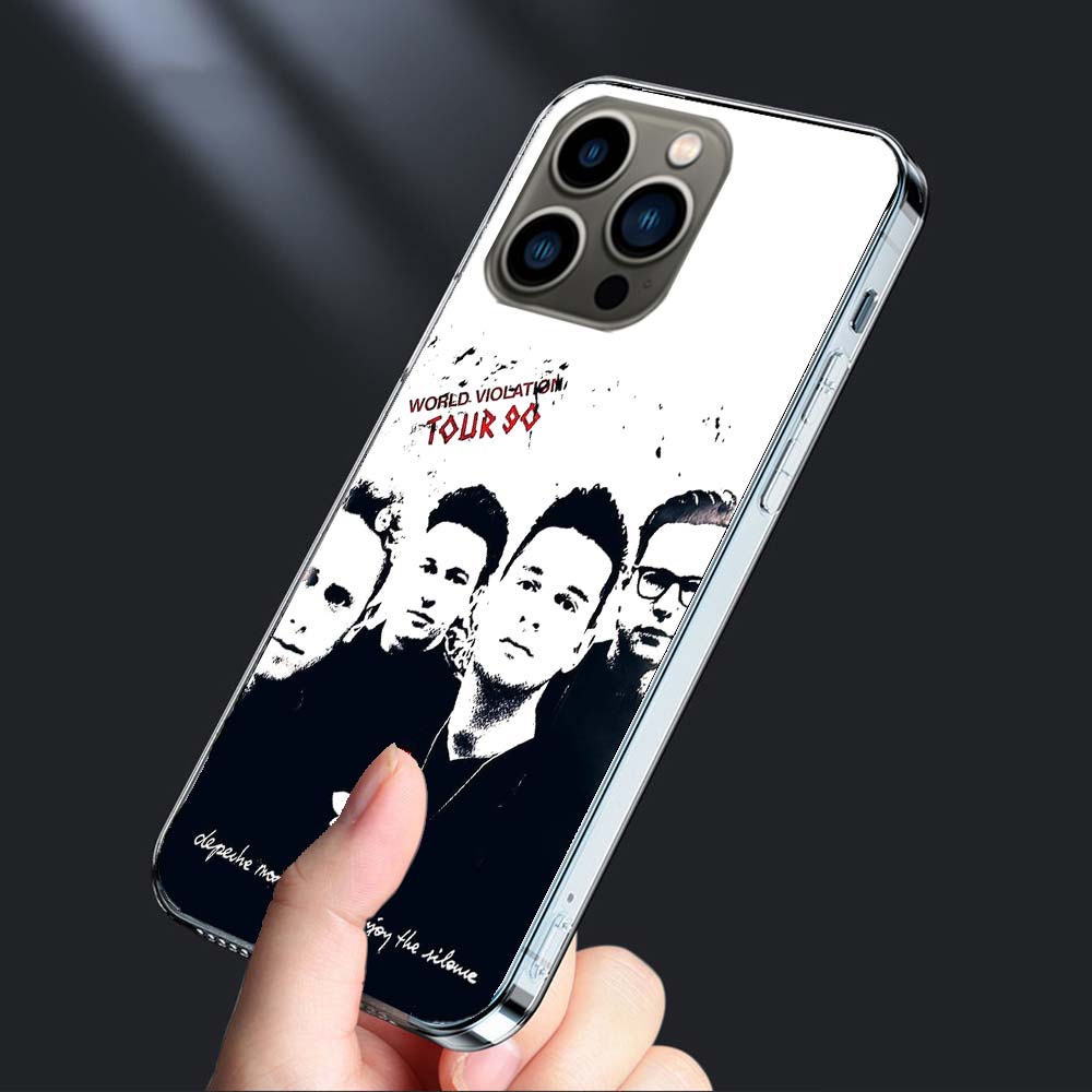 Чехол для телефона Depeches Mode Для iPhone 16E 15 Pro 14 Plus 17E 16 17 Pro Max Air 11 12 13 Mini Ударопрочный Чехол Милый Co