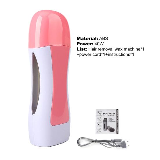 Yousheng Electric Депиляторный нагреватель Быстрый нагрев АБС Портативный Роликовый восконагреватель для удаления волос для домашнего использования