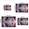 "Enchanted Mandala Crystal Heart Decor"Office Mat Home Decor Office Desk Chair Carpet for office ph115