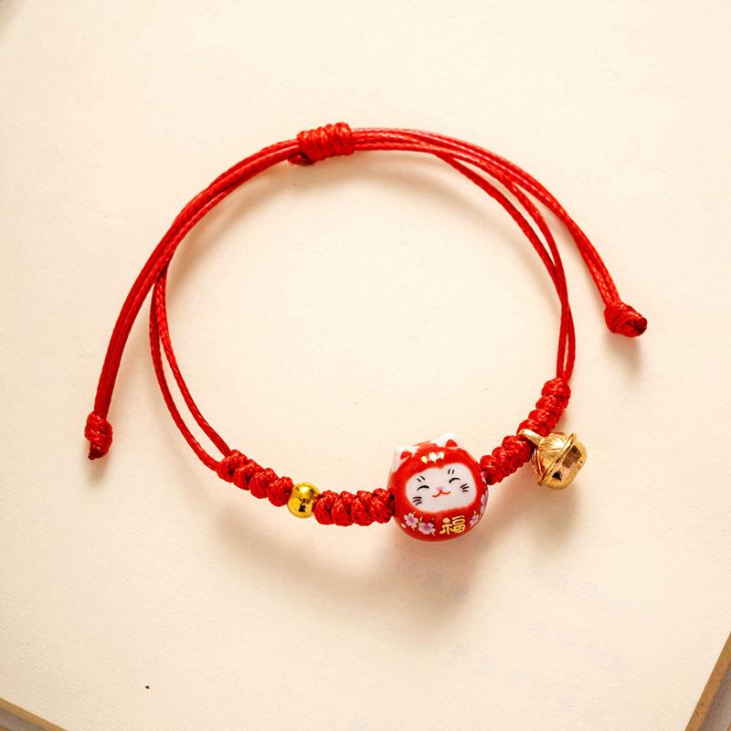 10 мм керамические украшения конфетного цвета полный браслет из бусин эластичный браслет в старинном стиле