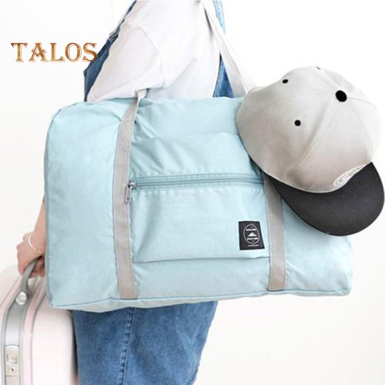 Складная дорожная сумка-тоут для ручной клади, водонепроницаемая переносная сумка для хранения с застежкой-молнией