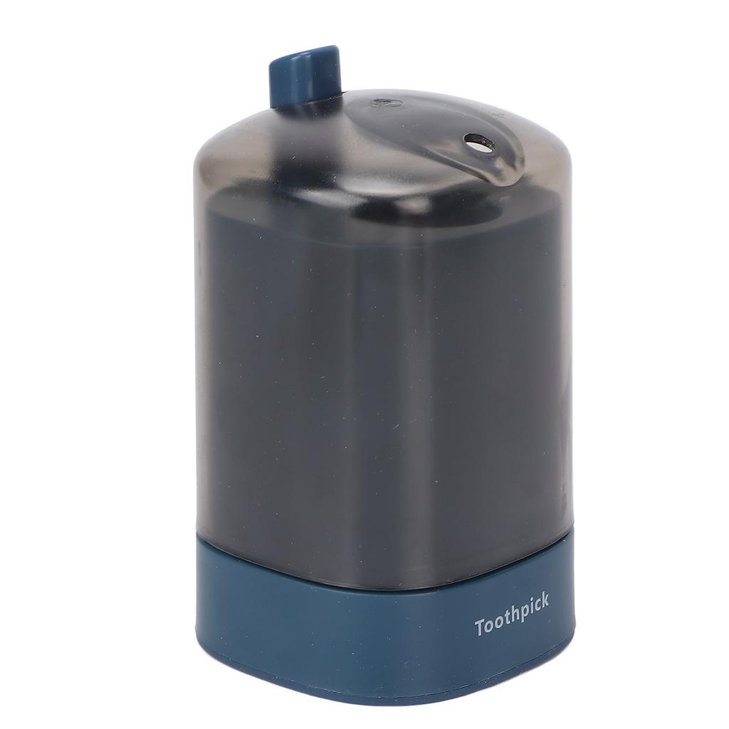 Toothpick Holder Thickened Automatic Popping Up Detachable Toothpick Dispenser for Restaurants KitchenBlue