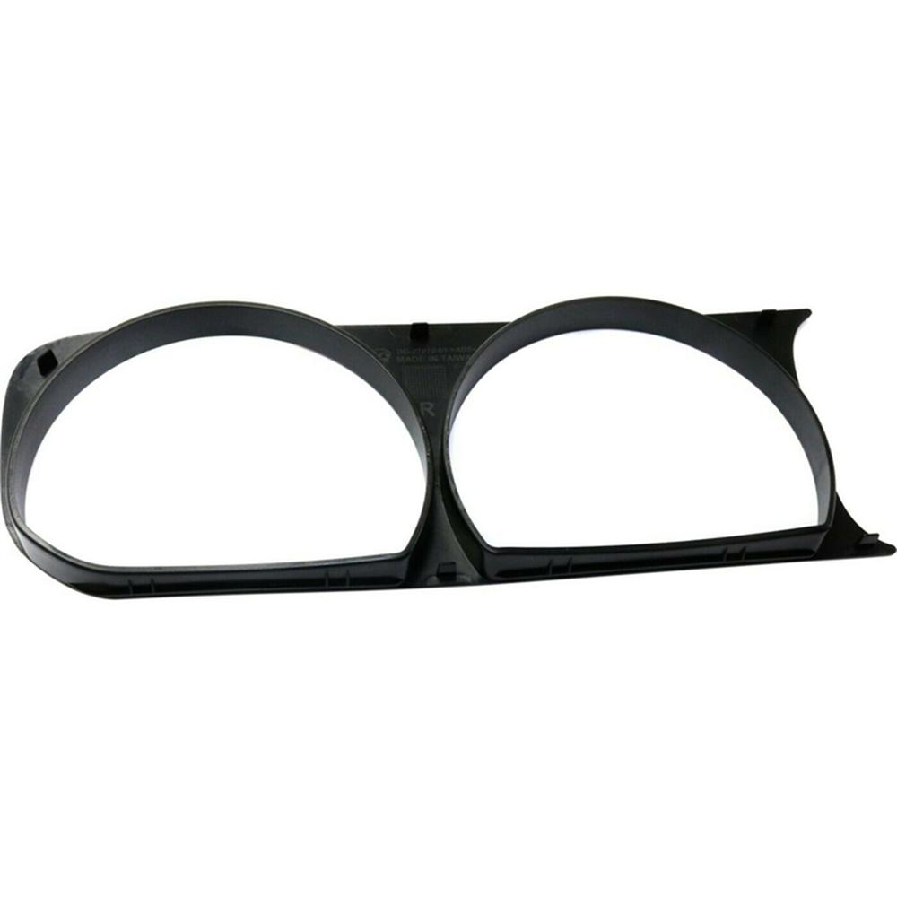 1Pair Headlight Bezel Trim For Dodge Challenger 08-14