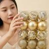 36PCS Tree Decor Set Christmas Ball Decoration Christmas Pendent Ornaments  For Home Decor