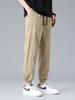 Dingfengbaoluo Men's Casual Cropped Jogger Pants