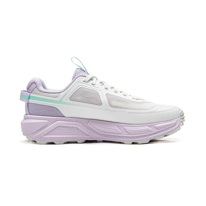 Li Ning Outdoor CF Tracing, Scenic Trail 2 Амортизация Легкие Упругие Низкие Туристические Ботинки Женские AHTW046-3