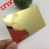 Premium 24K Gold-Plated 304 Stainless Steel Credit Card with IC Chip & Magnetic Stripe