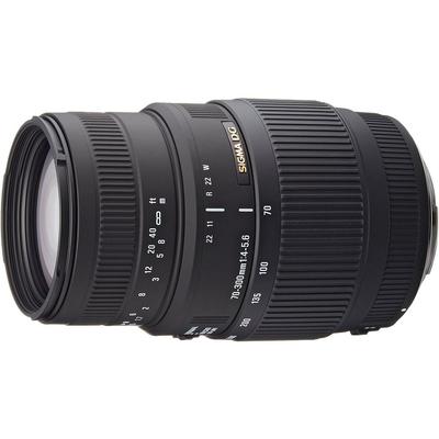 SIGMA DG MACRO Телеобъектив-зум для Canon 509279 70-300мм F4-5.6 (Совместимость с полнокадровыми камерами)