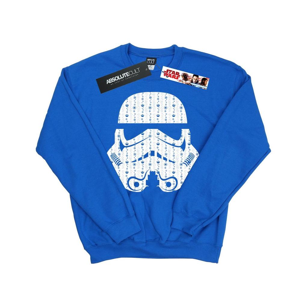 STAR WARS Свитшот для мальчиков со шлемом штурмовика на Рождество