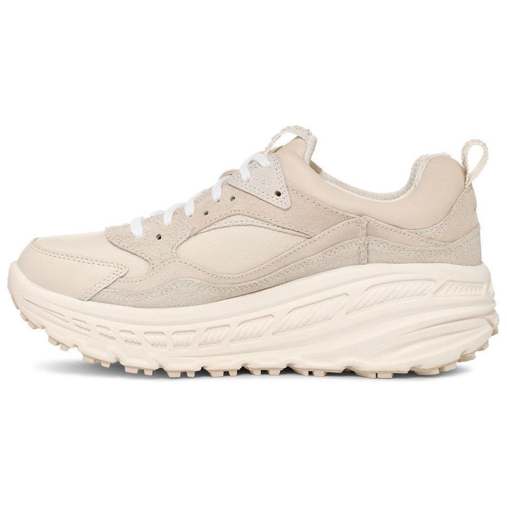 UGG Classic Versatile Slip-Resistant Durable Low-Top Casual Shoes Men Sneaker Light-Beige 1163210-LHB